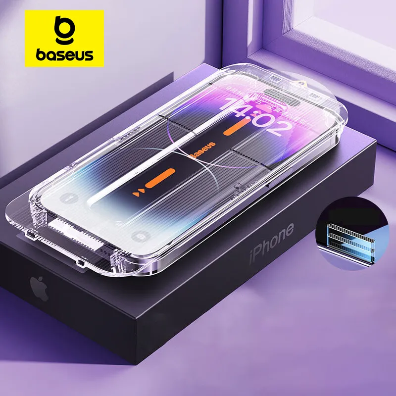 [Taxa Inclusa] Baseus-Kit De Limpeza Com Pelcula De Vidro Temperado Para Iphone - 1pc